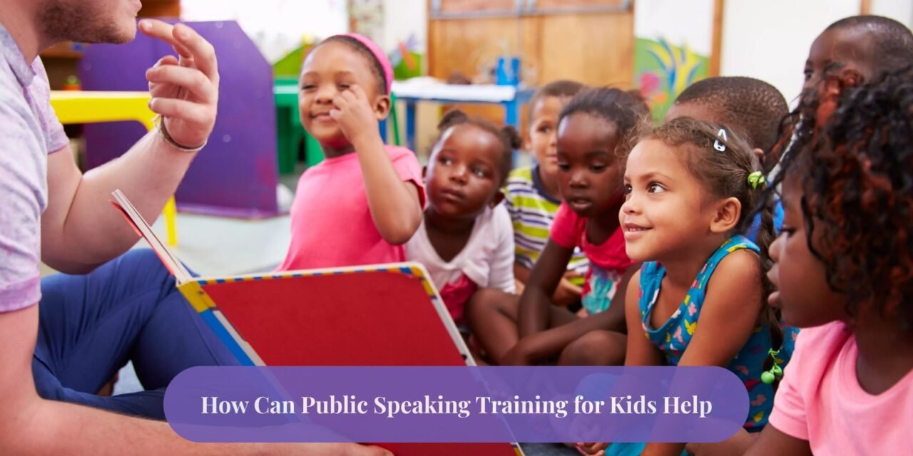 How Can Public Speaking Training for Kids Help