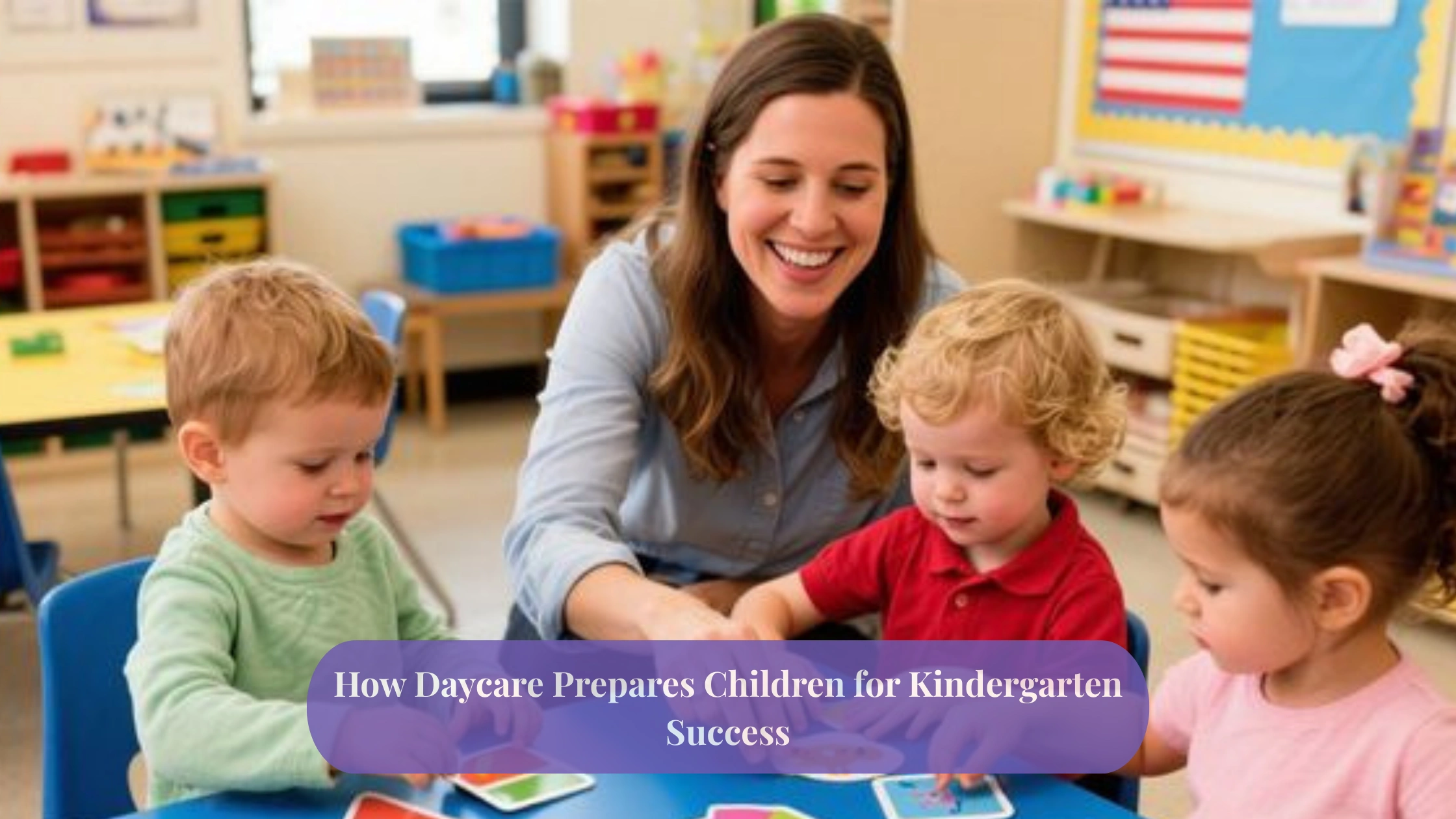 How Daycare Prepares Children for Kindergarten Success How Daycare Prepares Children for Kindergarten Success