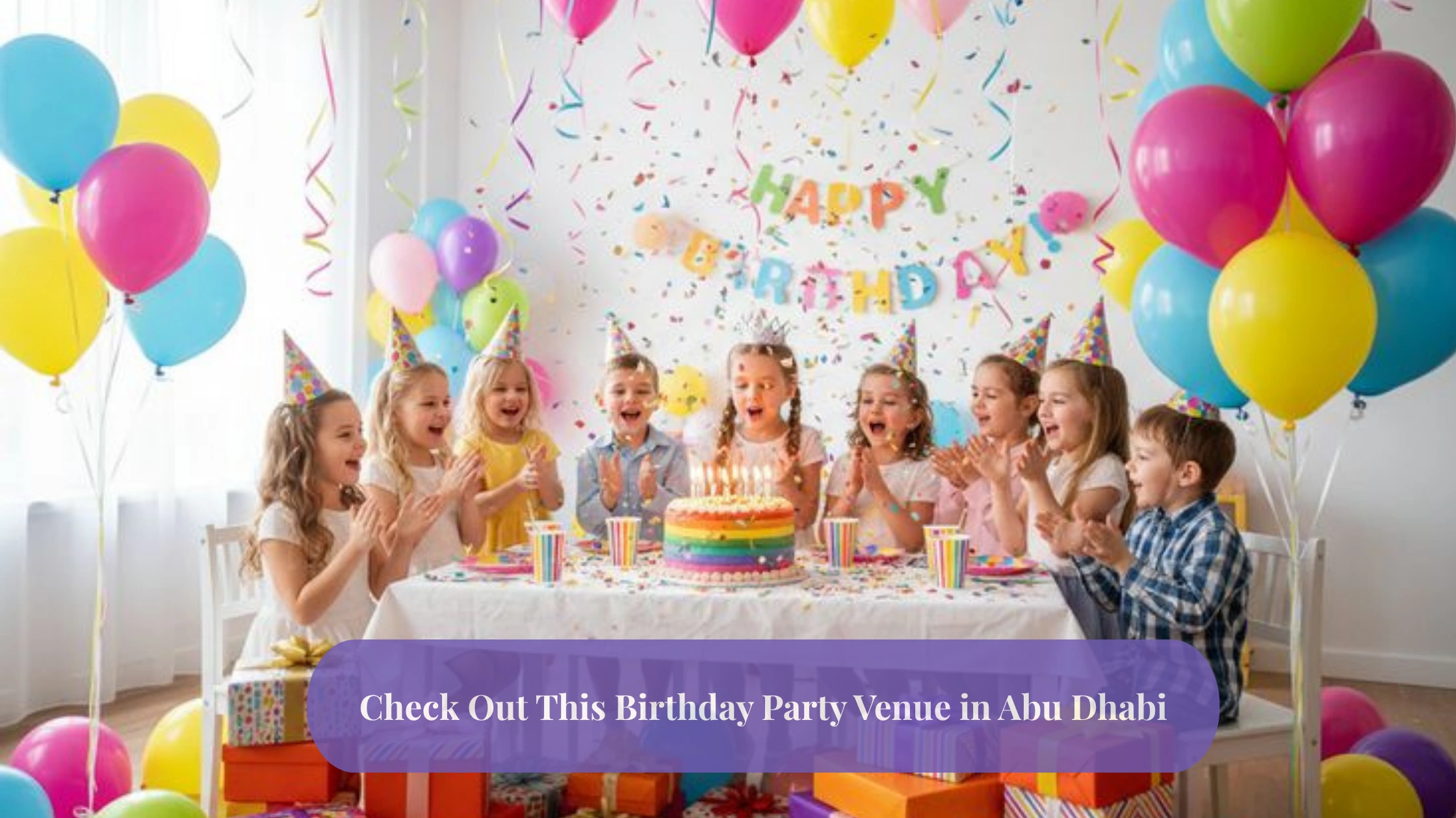Birthday Party Venue in Abu Dhabi