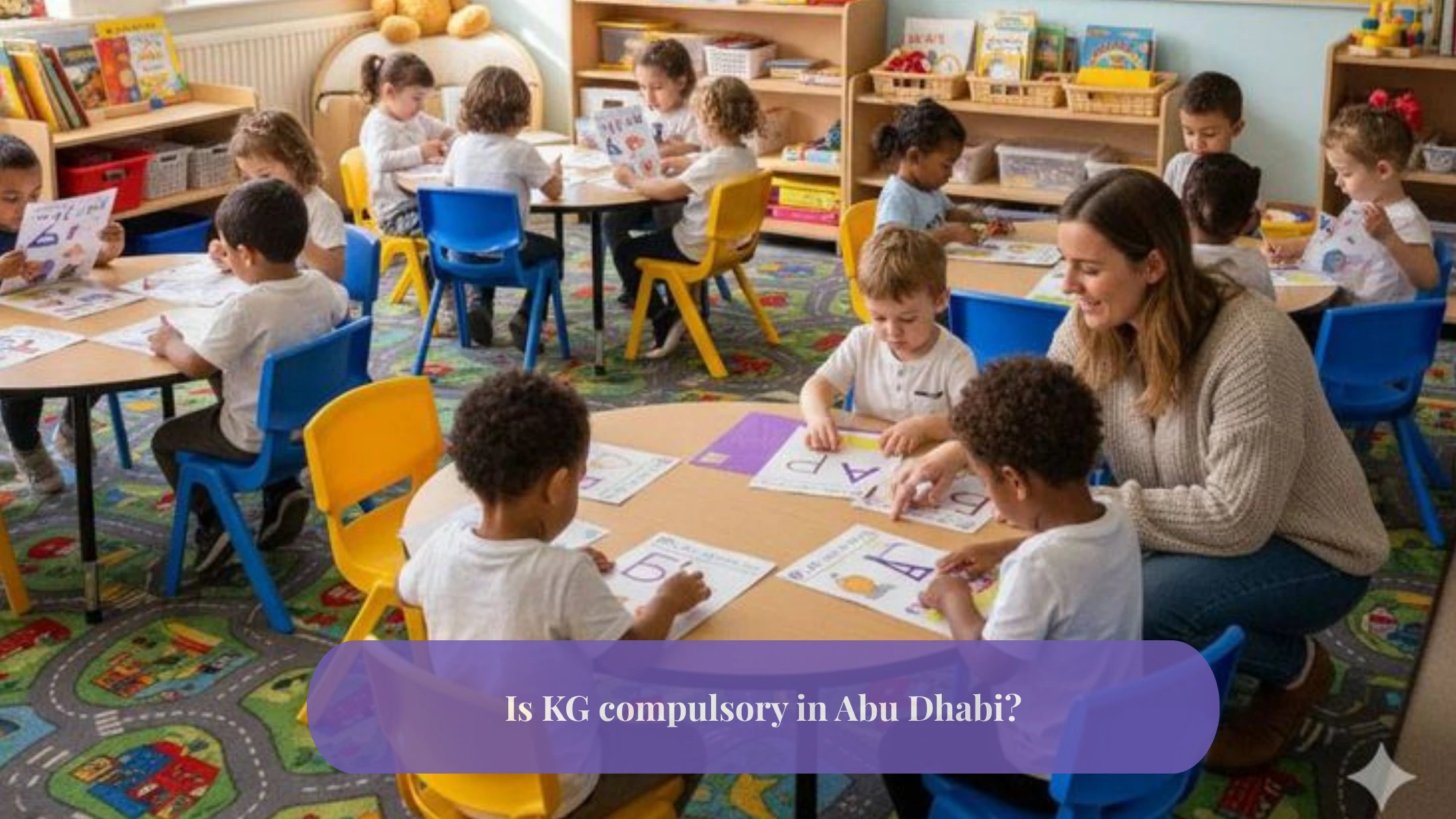 KG compulsory in Abu Dhabi KG compulsory in Abu Dhabi