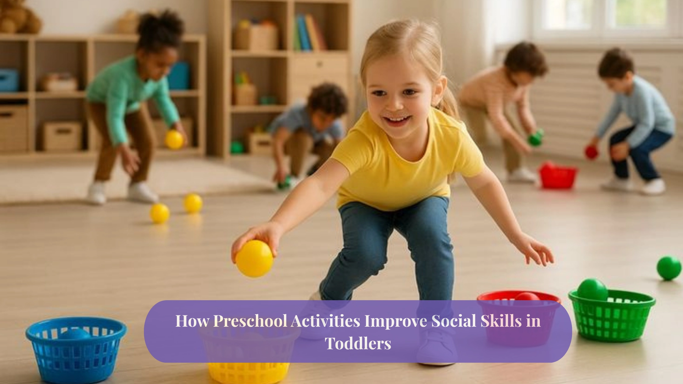 How Preschool Activities Improve Social Skills in Toddlers