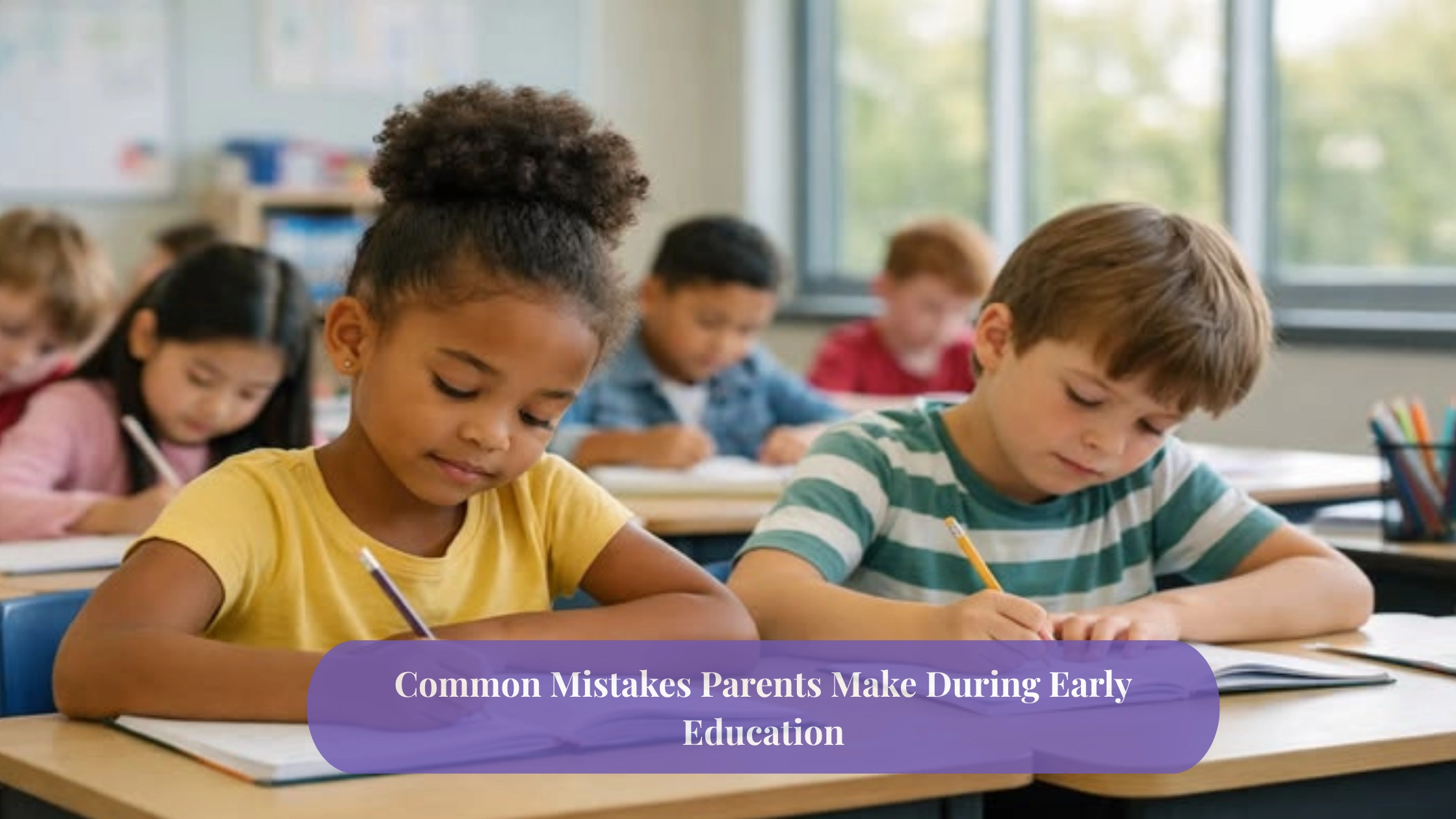Common Mistakes Parents Make During Early Education