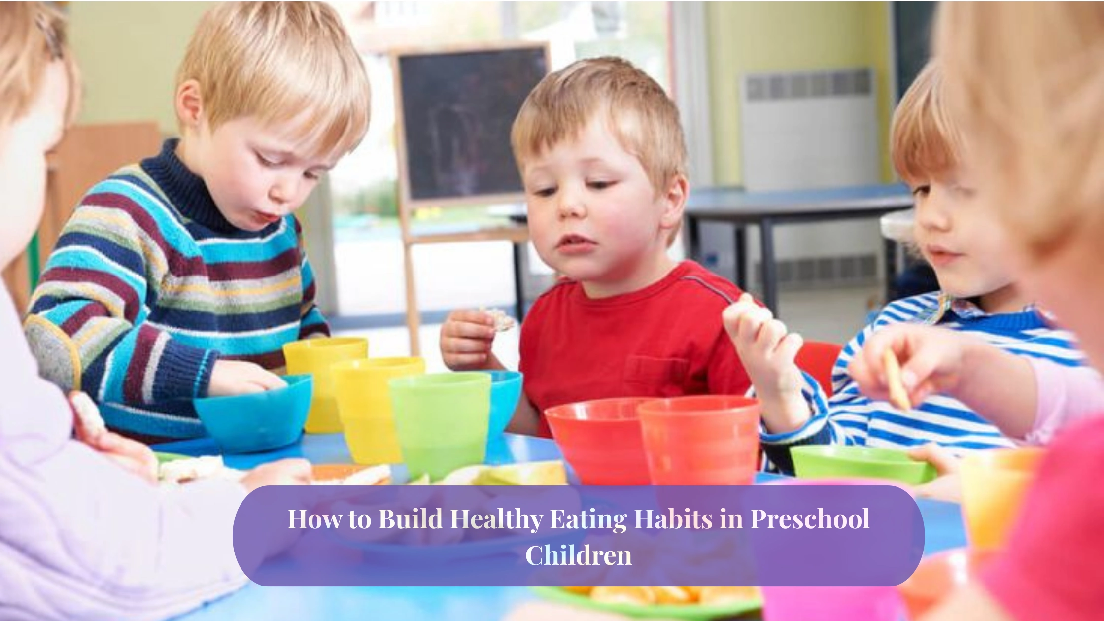 healthy eating habits in preschool children