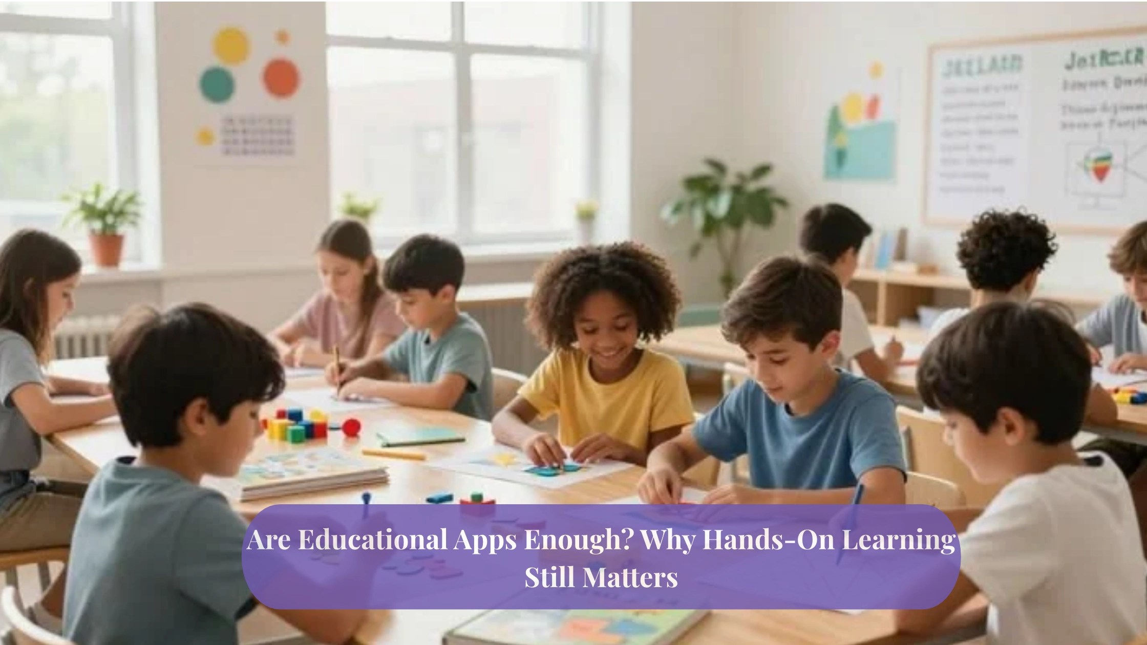 Are Educational Apps Enough? Why Hands-On Learning Still Matters
